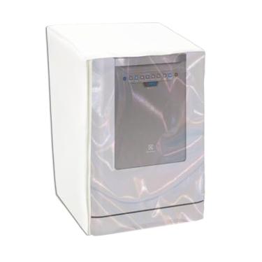 Imagem de CAPA PARA LAVA LOUÇAS ELECTROLUX 12 SERVIÇOS TRANSPARENTE (Branco)