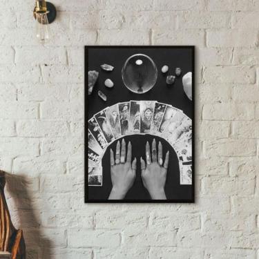 Imagem de Quadro Decorativo Baralho Cigano 45X34Cm