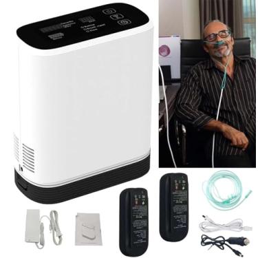 Imagem de Máquina de função para uso doméstico, concentração de 93% ± 3, concentrador de 0xigeni0, tela LED, temporização, controle remoto, baixo ruído