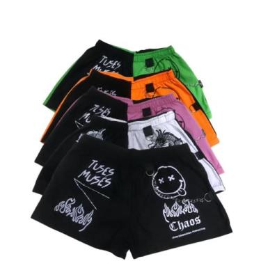 Imagem de Short Saia Com Botão e Fenda Basico Elegante Tecido Bengaline - BRANCO