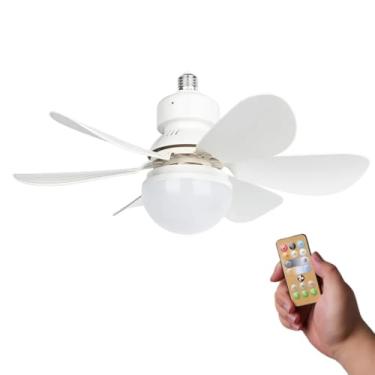 Imagem de Ventilador de Teto Com Controle Luminária Led 3 Cores Ajustável 60w Bivolt 3 Velocidade Silencioso