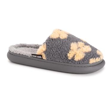 Imagem de MUK LUKS Joss Scuff feminino, Cinza, Large
