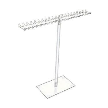 Imagem de oshhni Suporte para colares, porta-joias, decoração, prático, elegante, organizador de joias, suporte, torre de joias para presente, casa, penteadeira, shows