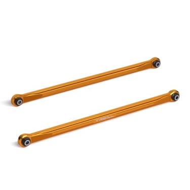 Imagem de TREAL 7075 Aluminum Rear Upper Toe Links(2) Trailing Arms for UDR Unlimited Desert Racer(Orange)