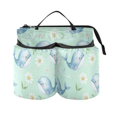 Imagem de Burbuja Porta-copo de bagagem, margarida de baleia, portátil, porta-bebidas, para comissário de bordo, acessórios universais de viagem