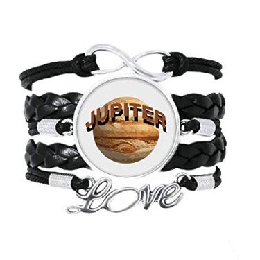 Imagem de OFFbb-USA Jovian Eye Spot Shadow Art Deco Presente Fashion Pulseira Amor Acessório de Couro Trançado Corda Pulseira Presente