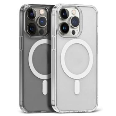 Imagem de Capa Capinha Clear Case Compatível Com Carregador Por indução Sem Fio Para iPhone 15, 15 Plus, 15 Pro, 15 Pro Max - (Hard Glass Store) (iPhone 15 Pro (6.1))