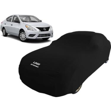 Imagem de Capa De Tecido Para Carro Nissan Versa Special Edition - Mz, Preta