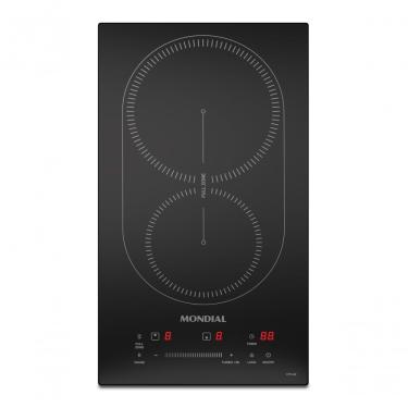 Imagem de Cooktop Por Indução 2 Bocas Mondial Preto 3500W CTI-02 220V