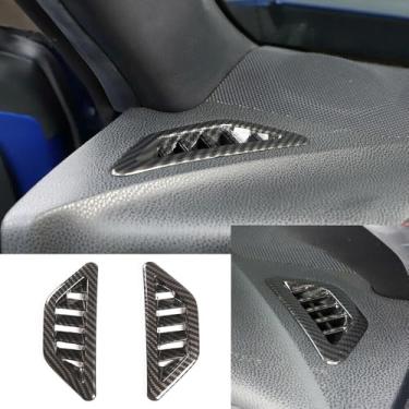 Imagem de HAGEZA Acabamento da tampa da saída de ar do painel do carro ABS, adequado para Toyot-a 86 Subaru BRZ 2012-2020 Scion FR-S 2013-2016, painel de instrumentos apara a tampa da moldura da saída de ar