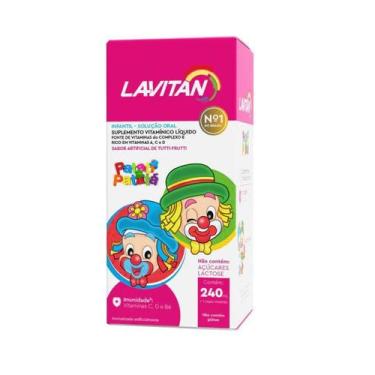 Imagem de Lavitan Infantil Patati Patatá Tutti Frutti Solução 240Ml - Cimed