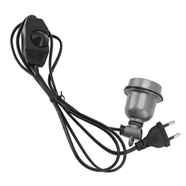 Imagem de Base de Lâmpada Aquecimento E27 com Shell Liga Standard Suporte para Calor Animal Estimação Réptil Tartaruga Papagaio Preservação Mecha Cerâmica Alta Temperatura Fácil Instalar