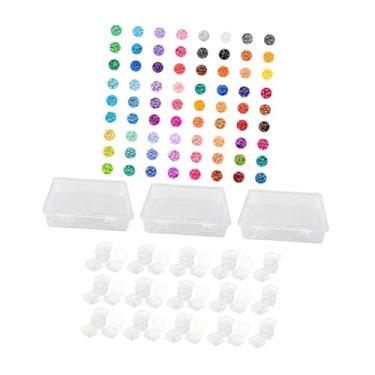 Imagem de Esquirla Kit de Miçangas Fusíveis de 2,6 mm para Meninas e Meninos a partir de 5 Anos - Artesanato e Decoração para Quartos Infantis Adultos - Multicolorido, 72 Cores