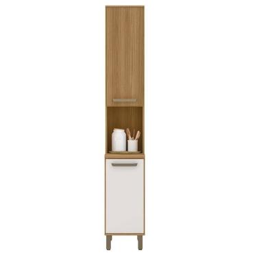 Imagem de Paneleiro 2 Portas 228x36 Cm Cria J00172 Pln Freijo Off White