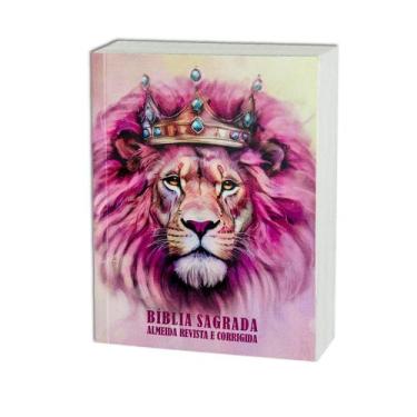 Imagem de Bíblia Letra Pequena Brochura - Ed. de Promessas - Feminina - REI DAS 