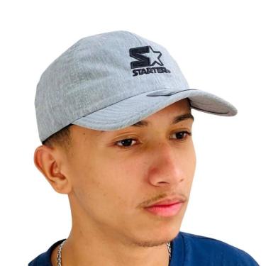 Imagem de Boné Aba Curva Starter Cinza Claro 6G