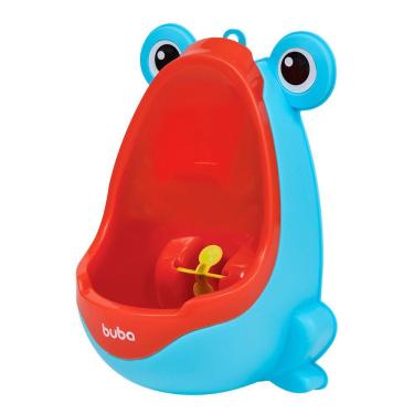 Imagem de Mictório Infantil Buba Sapinho com Ventosa 18+ Meses Azul 1 Unidade