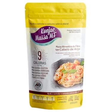 Imagem de Konjac Massa MF Macarrão Cabelo De Anjo Zero Carboidrato Konjac Massa Mf 270G