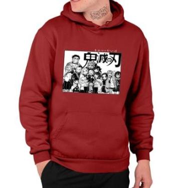 Imagem de Moletom Estilo Canguru Unissex Demon Slayer Personagens-Unissex