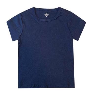Imagem de Blusa Hering Infantil Menina Toddler Azul Marinho-Feminino