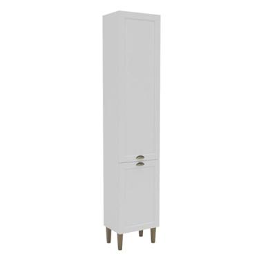 Imagem de Armário Paneleiro 45cm com 2 Portas 2410 Provençal Branco