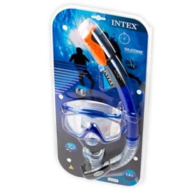 Imagem de Kit Mergulho De Silicone Aqua Pro Intex