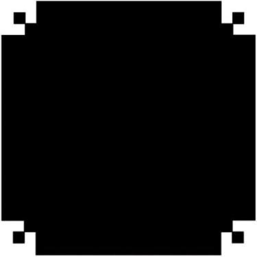 Imagem de Papel de Parede Plástico Adesivo PVC Fosco Preto 45CM X 10M - VMP