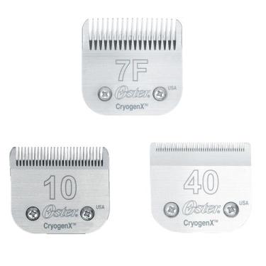 Imagem de Kit de Lâminas - 40 + 7F + 10 - OSTER, 30 dias