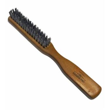 Imagem de Escovinha Escova Pente Disfarce Madeira Para Cabelo E Barba - Barber P
