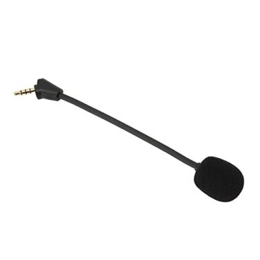 Imagem de Substituição do Microfone do Jogo Microfone Removível Compatível Com Plugue Dourado Posição de Controle de Som Transparente Hyper X Cloud II Wireless Cloud Core Cloud Pro Silver