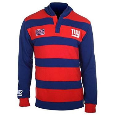 Imagem de New York Giants Moletom com capuz de rúgbi de algodão médio