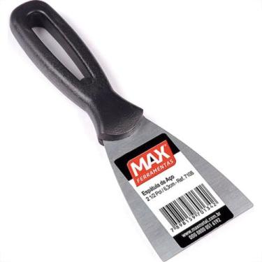 Imagem de Espatula Max Aco 06 C/Cabo Plastico - MAX FERRAMENTAS