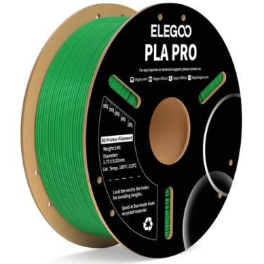 Imagem de Filamento PLA PRO 1,75mm Verde 1kg - ELEGOO para Impressora 3D