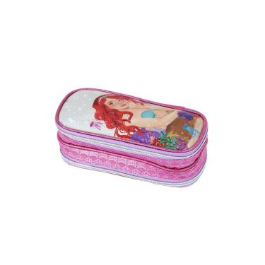 Imagem de Estojo Escolar Penal Sereia Luxo 3D