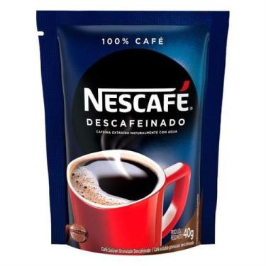 Imagem de Café Solúvel Nescafé Descafeinado sachê 40g