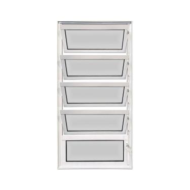 Imagem de Vitro Basculante Branco 100x40 Linha 25 Jade