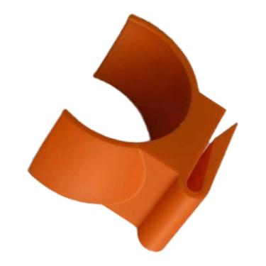 Imagem de Generic Coletor de bolas de tênis para áreas externas, pegador de tênis de padel, pode ser instalado em raquetes, ferramentas de golfe, coletor portátil e, Laranja