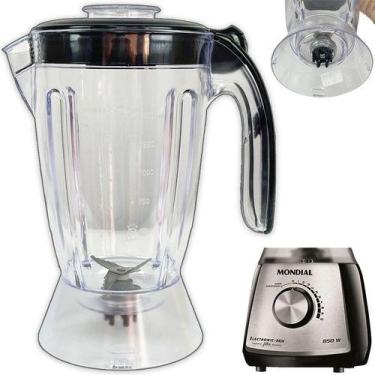 Imagem de Copo de Liquidificador Compatível Mondial Eletronic Inox Filter Premiu