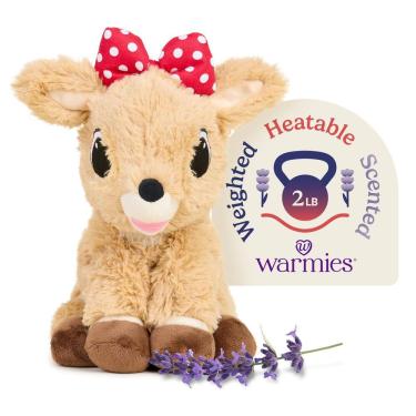 Imagem de Bichos de pelúcia para micro-ondas aquece Clarice 34 cm 0,7 kg