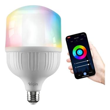 Imagem de Lâmpada Inteligente Led 20W Rgb Color Wi-Fi -10 127/220V
