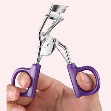 Imagem de Modelador de cílios, forte, contornado, abrir os olhos, cílios volumosos, fácil de usar, sem beliscar ou puxar para iniciantes, ideal para presentes e maquiagem