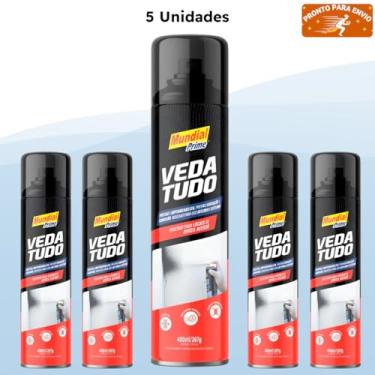 Imagem de Borracha Líquida em Spray Aerosol Secagem Rápida Mundial Prime Veda Tudo 400ml (5)