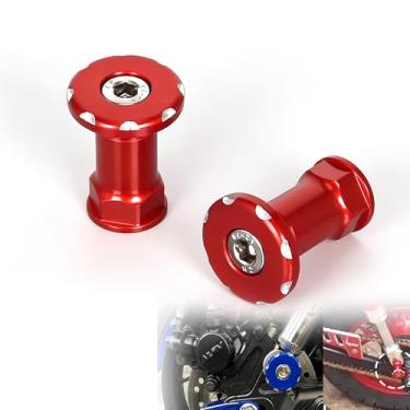 Imagem de Carretel de suspensão macaco amortecedor traseiro compatível com MONKEY 125 2018-2024 3D CNC acessórios de motocicleta bobinas deslizantes (vermelho)