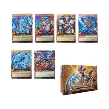 Imagem de Cartas Yu-Gi-Oh! Olhos Vermelhos E Azuis 72 Peças RUSH DUEL Coleção Ho