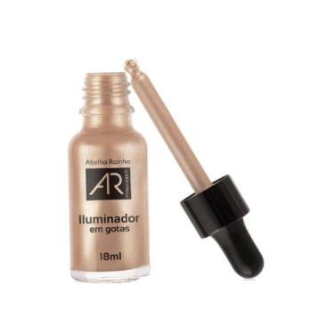 Imagem de Iluminador Em Gotas Corpo e Rosto Dourado AR Maquiagem Abelha Rainha 1