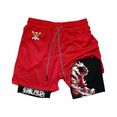 Imagem de Shorts De Verão Para Homens E Mulheres, Dupla Camada, Estilo Casual Pa