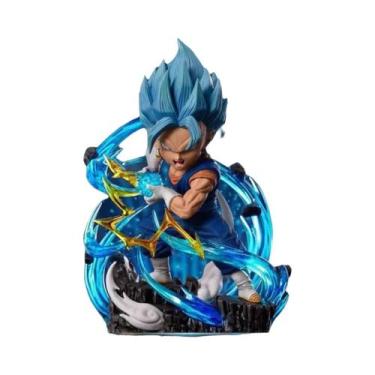 Imagem de Figura De Ação Anime Dragon Ball Z Vegeta Versão Q De 11CM Para Crianç