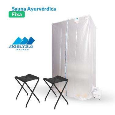 Imagem de Sauna Residencial para Cadeirante Fixa - Swedana com Vaporizador Bivol