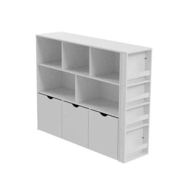 Imagem de Estante Infantil com Livreiro Alma 100% Mdf (brinquedos Baús Livros) -