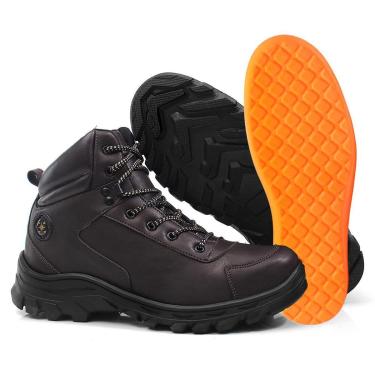 Imagem de Kit Bota Masculina Adventure Com Palmilha Gel Resistente Trilha Tracking Confortavel-Masculino
